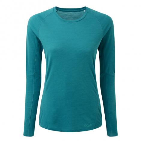 Rab Forge LS Tee Women - Aquamarine