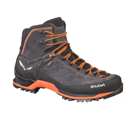 Salewa Mountain Trainer MID GTX Men's Asphalt/Orange Fluo