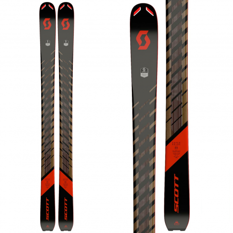 Scott Superguide 88 Ski + Fijacións de Esquí de Travesía