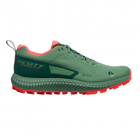 Scott Supertrac 3 GTX Mujer - Frost Green/Coral Pink