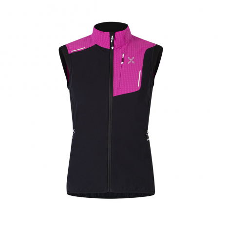 Montura Ski Style Vest Woman - Black/Intense Violet