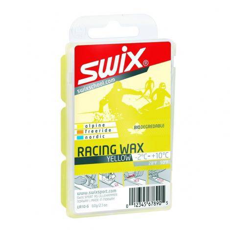 Swix Racing Wax UR10 Amarillo 60 g