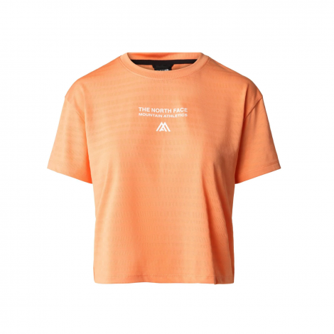 The North Face Ma S/S Tee Donna - Dusty Coral Orange Dark Heather