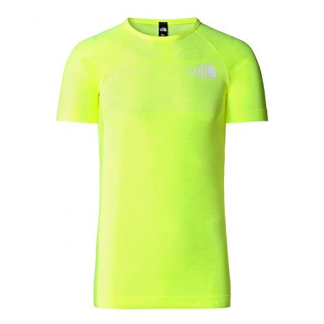 The North Face Ma Lab Seamless Top - LED Yellow Heather-Green Sheen