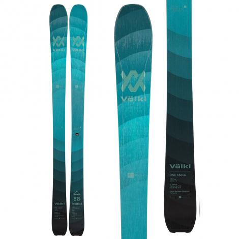 Esquí Mujer Volkl Rise Above 88 2023 + Fijacións de Esquí de Travesía