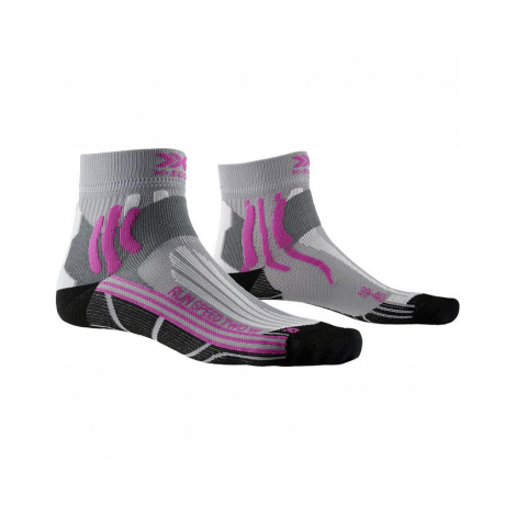 X-Socks Run Speed Femme - Pearl Grey/Opal