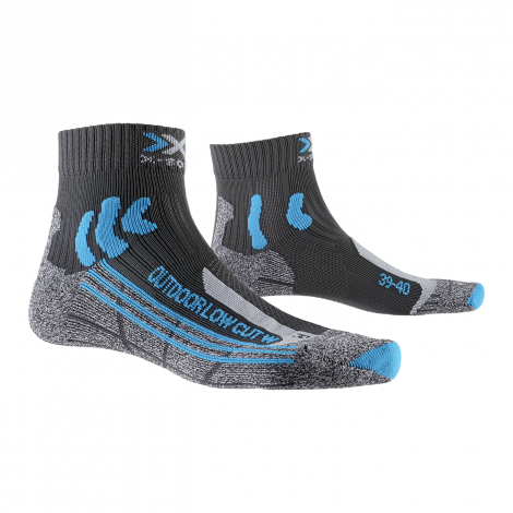 X-Socks Trek Outdoor Low Cut Femme - Anthracite/Turquoise