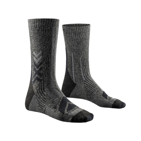 X-Socks® Hike Perform Merino Crew - Noir/Charbon