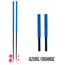 Les Batons d'Alain - Azur/Orange/Noir