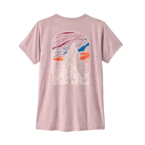Patagonia Cap Cool Daily Shirt Women Cloud Crag - Quiet Violet