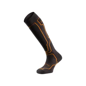 Lurbel%20Peak%20Silk%20Six%20Ski%20Socks%20-%20Iron%20Grey_Orange_2025.webp