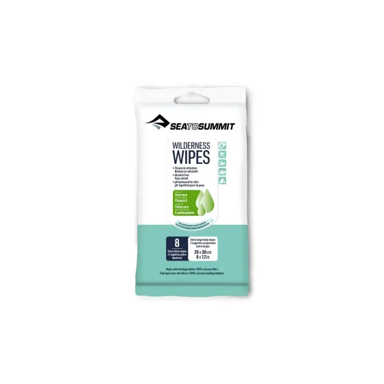 Sea To Summit 8 Pack Wipes XL 20 x 30cm