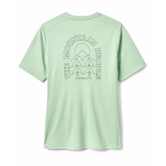 Rab Force Cirque Tee Women - Fig Green