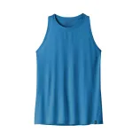 Patagonia Cap Cool Ultra Tank Women - Aquatic Blue - Light Aquatic Blue X-Dye