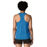 Patagonia Cap Cool Ultra Tank Women - Aquatic Blue - Light Aquatic Blue X-Dye