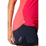 Rab Sonic Ultra Tee Women - Watermelon/Hibiscus
