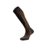 Lurbel%20Peak%20Silk%20Six%20Ski%20Socks%20-%20Iron%20Grey_Orange_2025.webp